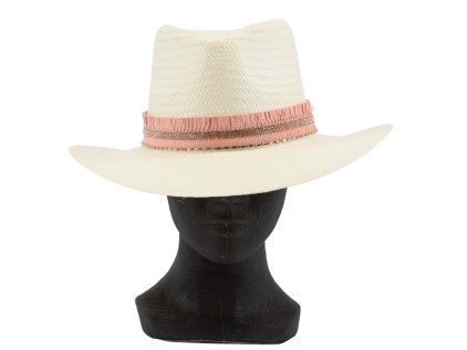 Sombrero panamá CAPRI Rosa